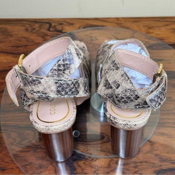 Cole Haan Reina City Sandal in Snake Printed Leather - Picture 11 of 16